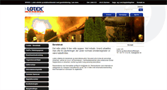Desktop Screenshot of beredskab.lotek.dk