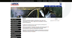 Desktop Screenshot of erhverv.lotek.dk